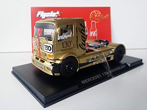 Slot SCX Scalextric Truck Flyslot 202314 Compatible Mercedes Benz 130 Aniversary Coke Light