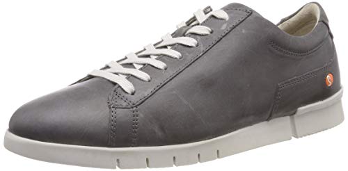 Softinos CER480SOF Corgi Leather, Zapatos de Cordones Derby Hombre, Gris Militar 003, 43 EU