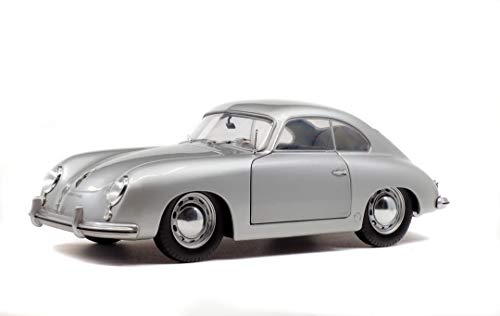 Solido S1802802 1:18 Porsche 356 Pre-A-Silver