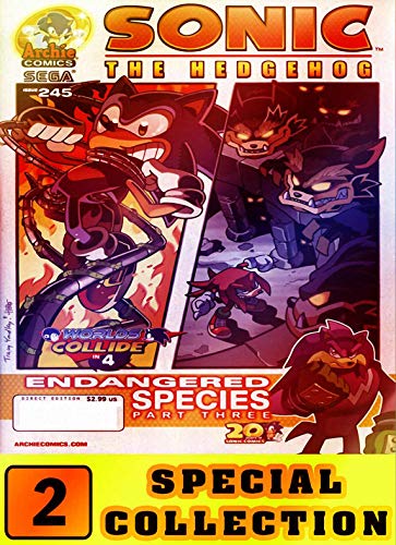 Sonic Hedgehog Special: Collection 2 Adventure Of Sonic Comic Cartoon Graphic Novels For Children And Kids (English Edition)