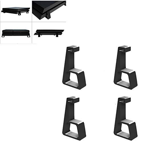 Soporte vertical de 4 piezas, soporte para computadora portátil ps4, soporte de refrigeración para computadora portátil para PS4 Slim, PS4 Pro