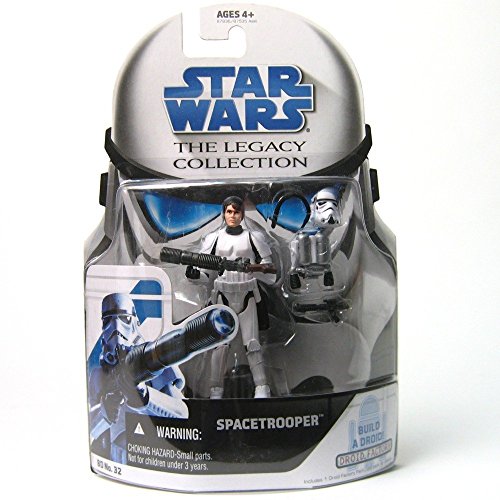 Star Wars The Legacy Collection 2008 Series Spacetrooper BD No. 32 3.75 Inch Scale by Hasbro (English Manual)