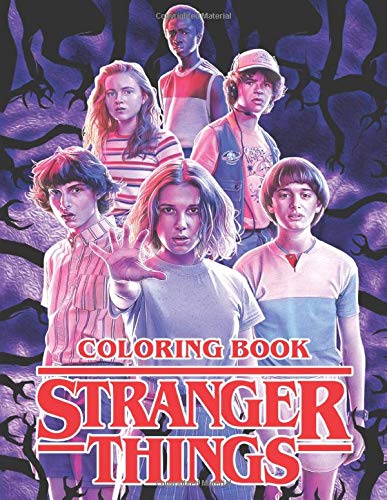 Stranger Things Coloring Book: Coloring Books Based On Stranger Things TV Series