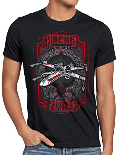style3 Red Leader Camiseta para Hombre T-Shirt t-65 x-Wing, Talla:S