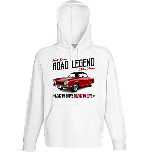 Teesandengines Fiat 1600 S Sudadera con Capucha Size Small