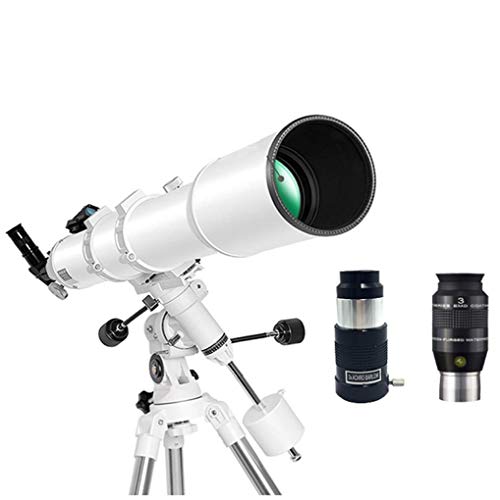 Telescopio Astronómico De 102 Mm para Niños, Refractor Espacial Ultra Claro, Cielo De Viaje, Monocular para Adultos, Regalo para Niños