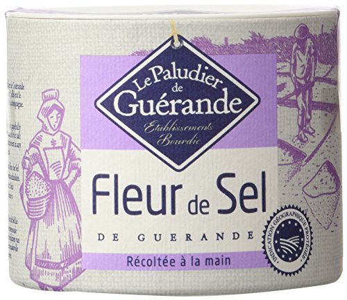 The French Farm Fleur de Sel de Guerande - French finest sea salt Le Paludier 4.4 oz