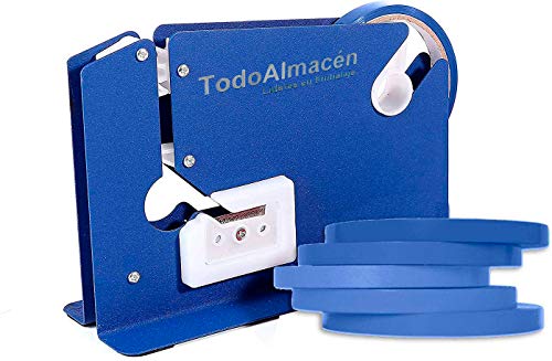 Todo Almacén - Maquina Precintadora cierra bolsas (Precintadora + 6 Rollos Azules)