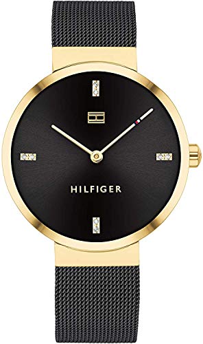 Tommy Hilfiger Reloj Analógico para Mujer de Cuarzo con Correa en Acero Inoxidable 1782216