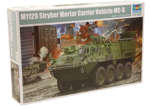 Trumpeter 01512 - Maqueta de vehículo Militar M1129 Stryker Mortar MC-B (Escala 1:35)
