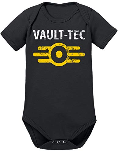 TShirt-People Vault Tec - Body para bebé negro 0-3 Meses