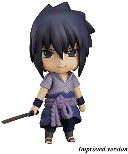 UanPlee-SC Personajes de Anime Naruto Shippuden Sasuke Uchiha Nendoroid Figura de acción AK431