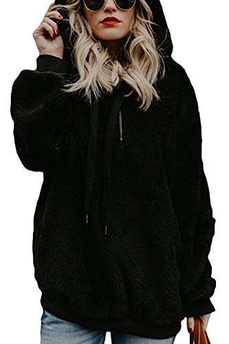 UMIPUBO Mujer Sudadera Caliente y Esponjoso Caliente Sudadera con Capucha Chaqueta Suéter Abrigo Jersey Otoño-Invierno Talla Grande Hoodie Sudadera Remata Cálido