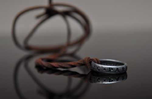 Uncharted 3 Nathan Drake's Ring with Necklace Strap from Collector's Edition