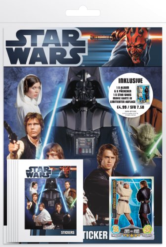 Universal Trends Star Wars to90442 – Movie Sticker Starter Pack