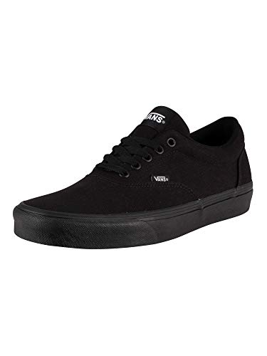 Vans Doheny, Sneaker Hombre, Negro Lona Negro Negro 186, 40.5 EU