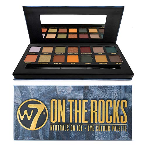 W7 | Eye Shadow | ON THE ROCKS | 14 Shades