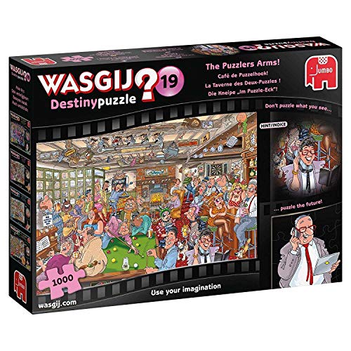 Wasgij, The Puzzlers Arms Destiny 19-Puzzle (1000 Piezas), Multicolor (Jumbo 19166)