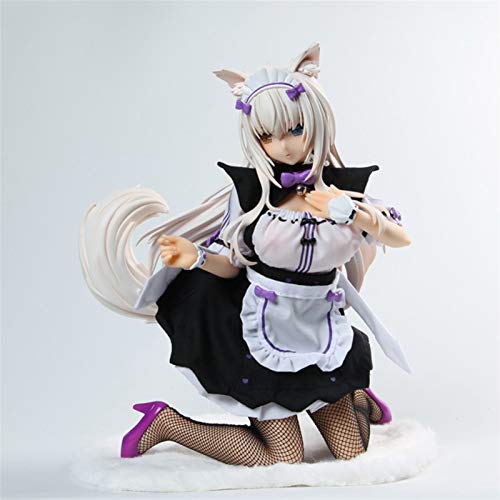 WCCCY Hermosos Personajes de Anime, Chocola y Vainilla Coco PVC Figura de acción de PVC Japón Anime Sexy Girl Figuras Anime Figura Modelo Juguetes Doll Regalo (Color : D)