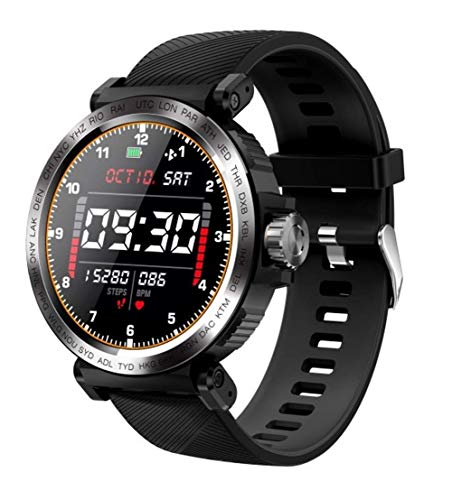 WMYATING Exquisito, Hermoso, decente, novedoso y único. 2020 Sports IP68 Waterproof S18 Touch Screen Watch, Reloj para Hombres y Trucidador de Fitness de Las señoras, Compatible con /