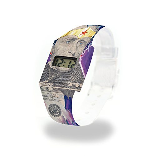 Wonderbook Fool cartón Watch/Paper Watch/Reloj de Pulsera Digital de Tyvek®, Absolutamente Resistente y Agua