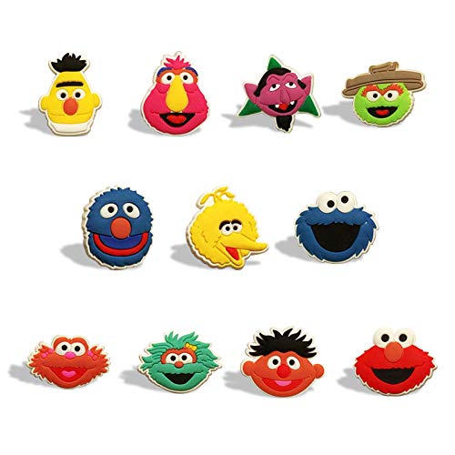 xinyawl Imanes Nevera Entrega Aleatoria 6 Piezas De Dibujos Animados Figura Sesame Street Imán De Nevera Magnética PVC Refrigerador Imán Niño Pizarra Pegatina Decoración del Hogar Recuerdo