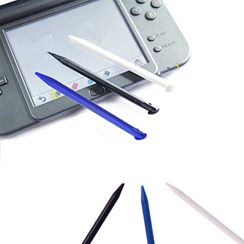 YouU - Lápiz capacitivo de repuesto para New 3DS XL (6 unidades, plástico), color negro