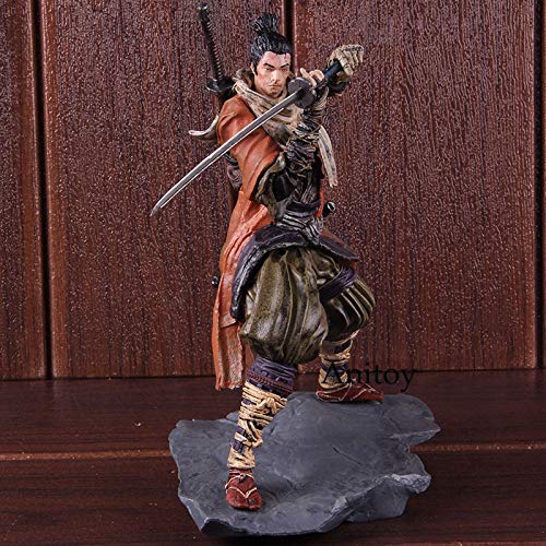 Yvonnezhang Juego Shinobi Figura de Acción Sekiro Shadows Die Twice Edición de Coleccionista Shinobi Figura Estatua Colección Modelo Juguete