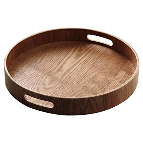 ZPEE Bandejas para Servir Bandeja Bandeja Rectangular Copa de té Tea Room Bandeja del hogar Juego de té Bandeja de la Vida Creativa del Disco del platillo Bandeja de plástico para Servir (Size : XL)