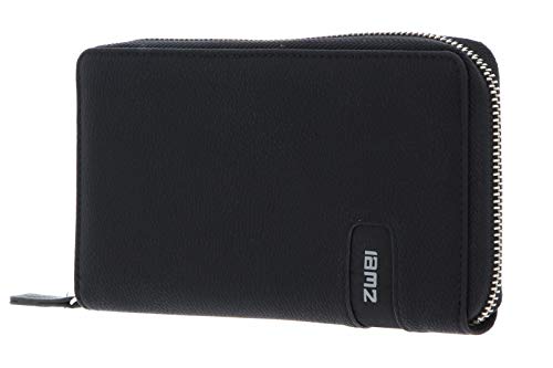 Zwei Mademoiselle.M.Wallet MW2 Nubuk-Black