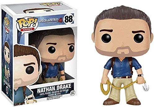 A-Generic Pop! Uncharted 4 - Figura de Vinilo Coleccionable de Nathan Drake de la Serie Classic Game