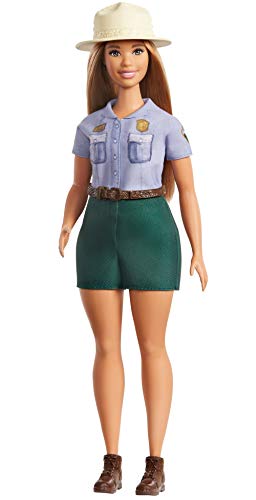 Barbie Quiero Ser Ranger, Muñeca Guardaparque, con Accesorios de Juguete (Mattel GNB31)