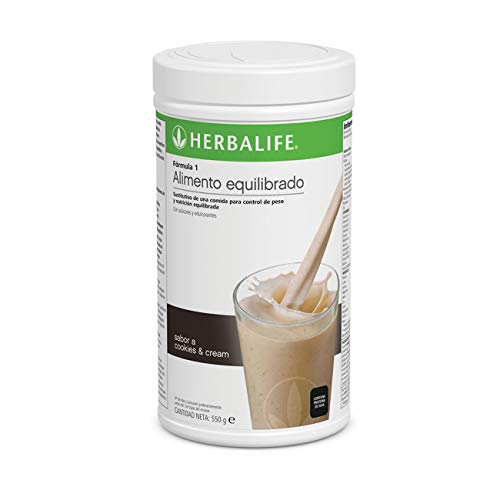 Batido Fórmula 1 550g - (Cookies & Cream) | Herbalife