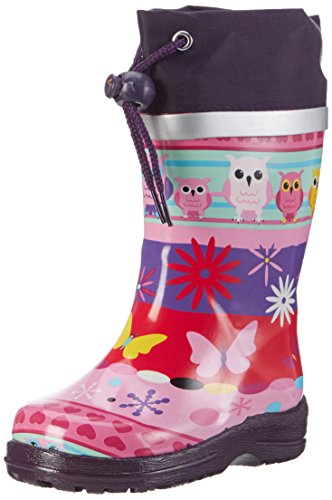 Beck Eule, Botas de Agua para Niñas, (Multicolor 50), 31 EU