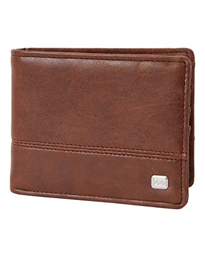 BILLABONG Dimensión para Men, Travel Accessory-Bi-Fold Wallet, (Java Grain), One Size