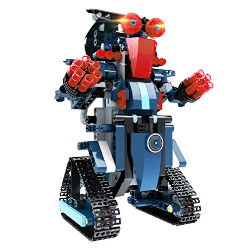 Bloque de Construcción Robot para Niños, 349 piezas Bloques DIY Montaje Robot RC 2.4GHz Recargable Juguetes de Control Remoto Educativo Juguetes Creativos de Robot Bricolaje Mejor Regalo para Niños