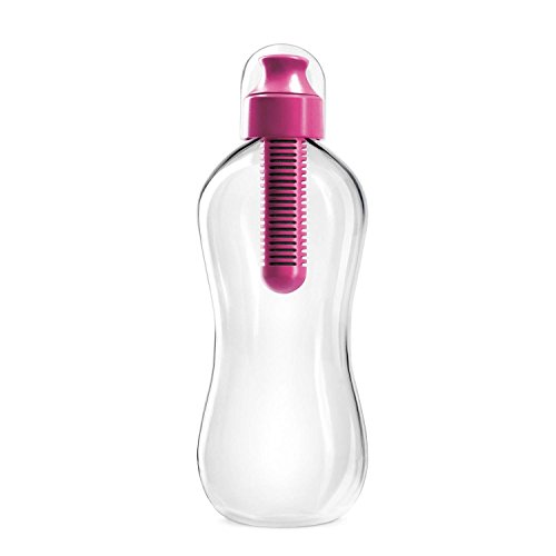 bobble BPA-Free - Botella de Agua con Filtro Integrado (550 ml, sin BPA), Color Rosa