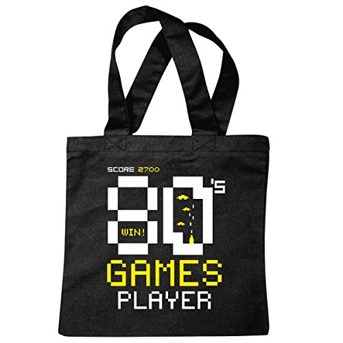 Bolsillo Bolso Bolsa Los jugadores - Los jugadores - Nerd - consola - Geek - Admin - Lan Party Bolsa de deporte Bolsas de Negro