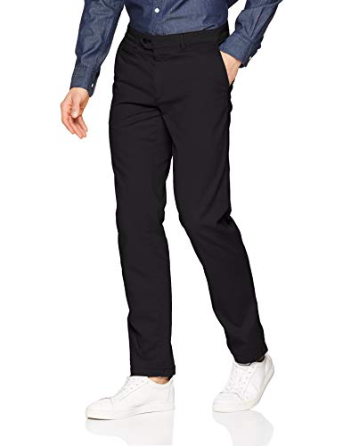 BRAX Style Everest Chinohose in Triplestone-Qualität Pantaln, Perma Black, 34 para Hombre