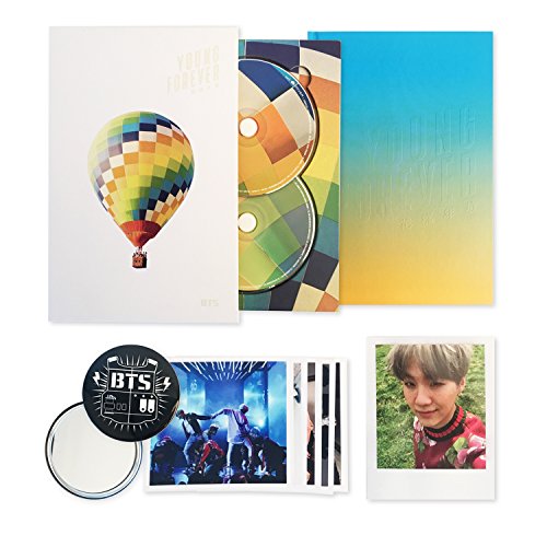 BTS Special Album - YOUNG FOREVER [ DAY Ver. ] CD + Photobook + Polaroid Card + Folded Poster + FREE GIFT / K-POP Sealed