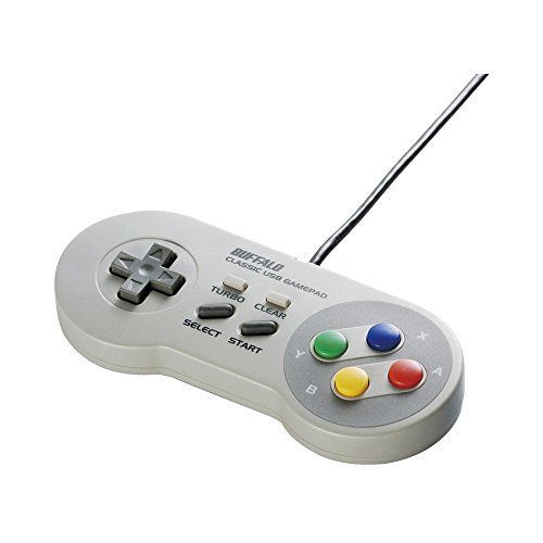 バッファロー Buffalo USB Game Pad 8 Keys BSGP815GY