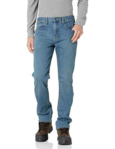 Carhartt Rugged Flex Relaxed Straight Jeans, Coldwater, W38/L34 para Hombre