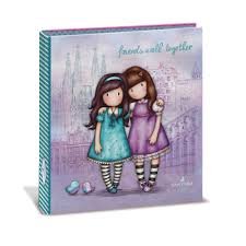 CARPETA TAMAÑO A-5 GORJUSS FRIENDS WALK TOGETHER