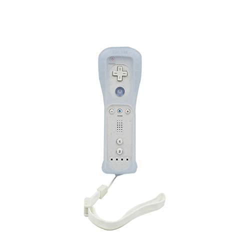 changzhou Mando de juego para Wii, mando inalámbrico compatible con Nunchuck Wii Controller con funda de silicona para mando a distancia Wii sin Motion Plus