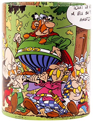 Clairefontaine 812874C Astérix Potion Magique - Portalápices redondo, 9 x 11 cm