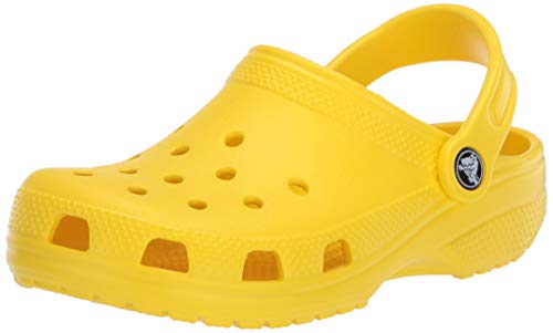 Crocs Classic U, Zuecos Unisex Adulto, Lemon, 46/47 EU