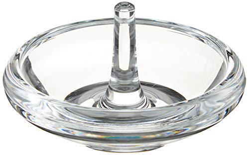 Cryst aljulia 5548 Anillo Soporte, Cristal de Plomo, 24% PbO, Transparente, 9 cm