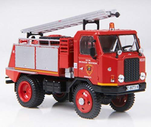 Desconocido 1/43 CAMIÓN Truck Bomberos IPV CARROCETA 900 Zaragoza 1974 SALVAT