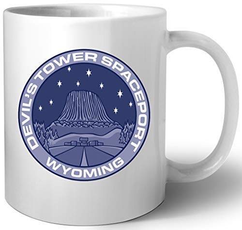 Devils Tower Spaceport Cerámica Taza Mug