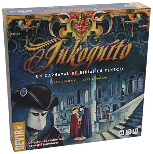 Devir- Juego de Mesa Inkognito, única (BGINKO)